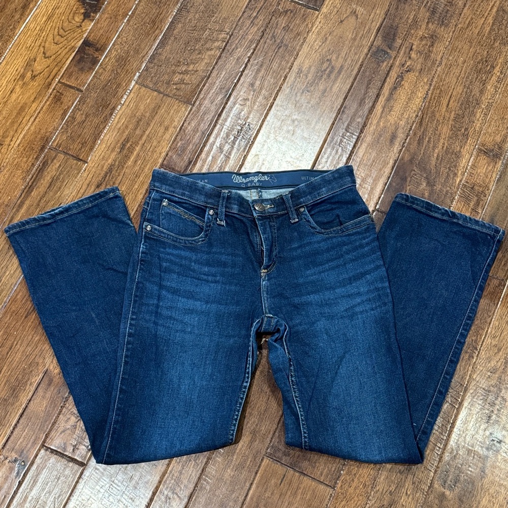 Wrangler Women's Dark Blue Boot Cut Jeans